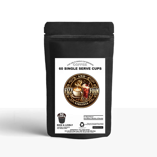 60 Pack Single Serve Coffee Capsules